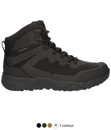 hiking boot, ankle boot, wasserabweisend, cordura, schwarz