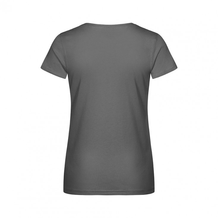 T-Shirt, Kurzarm, Grau, unbedruckt, Basic