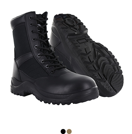 Stiefel, Arbeitsstiefel, Stiefel Schwarz, Gummimantel, Profilsohle
