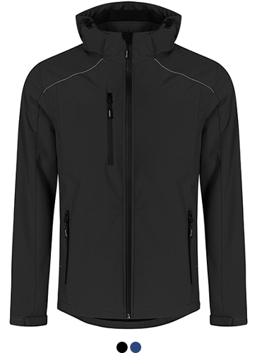 jacke, softshell, herren, schwarz, reissverschluss