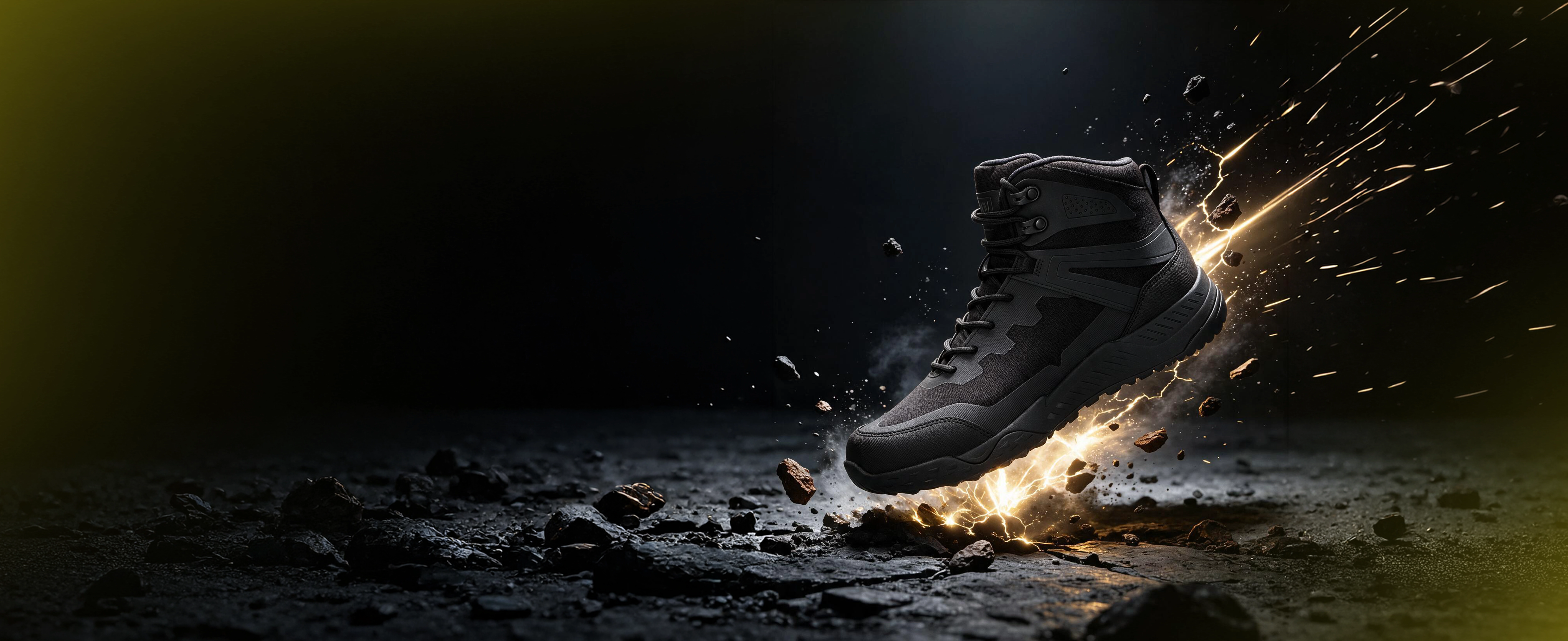 Stiefel, Hochschaftstiefel, Stiefelschuh, Outdoor-Schuh, Gummisohle