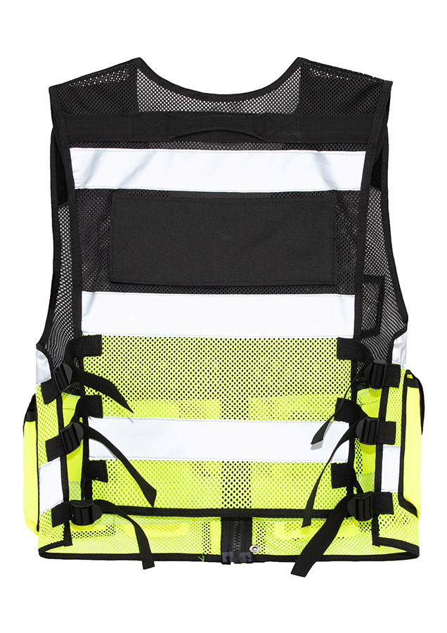 Mesh Tactical Weste „Sparta“ - Gelb/Schwarz - XXL/4XL