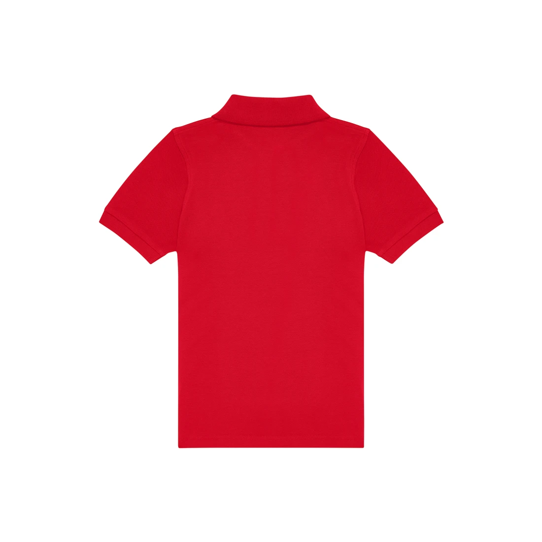 T-Shirt, Short sleeve, Red, Polyester, Basic polo