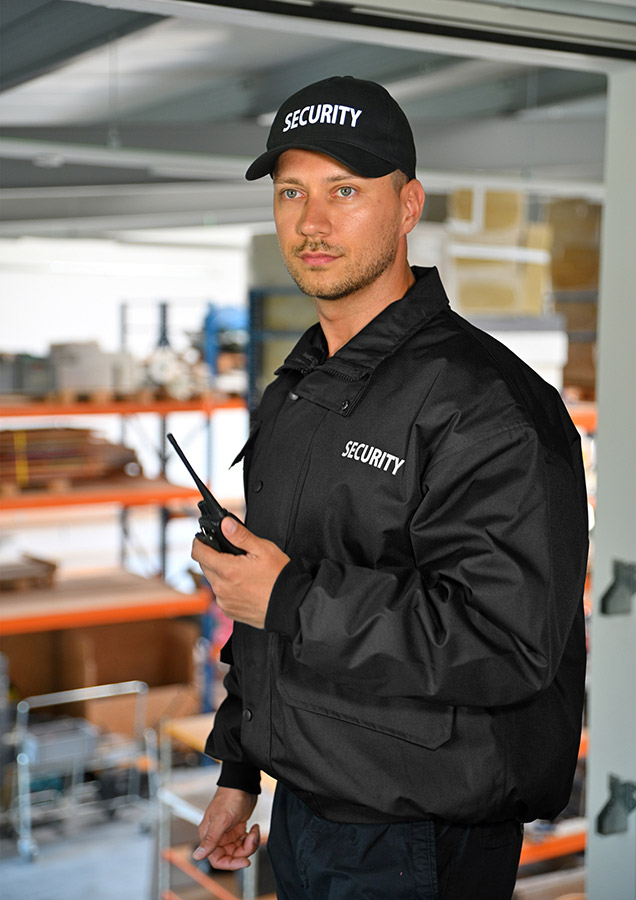 „SECURITY” Pilotenjacke „Pasadena” mit SECURITY Aufdruck