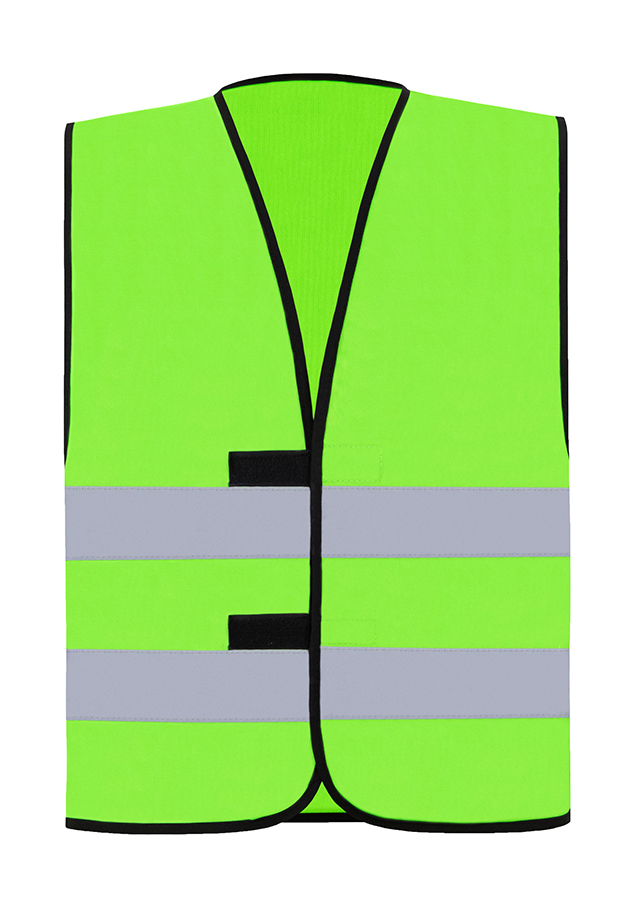 KXFW-warnweste-kennzeichnungsweste-hellgruen-warnwesten-korntex-front