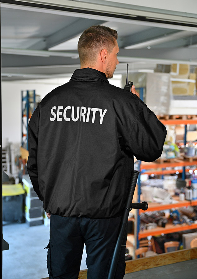 „SECURITY” Pilotenjacke „Pasadena” mit SECURITY Aufdruck