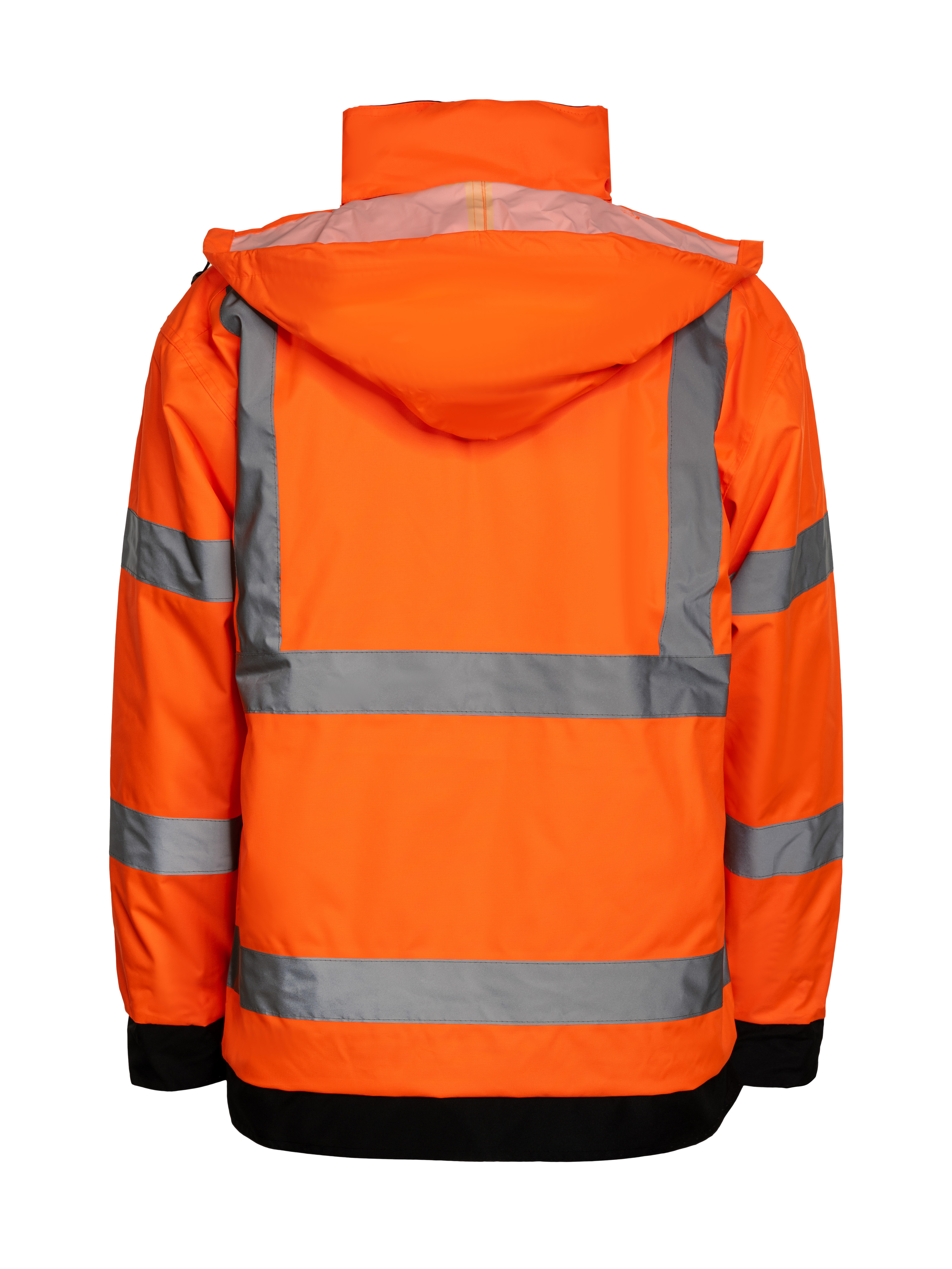 warnweste, reflektiv, orange, jacke, hohe sichtbarkeit
