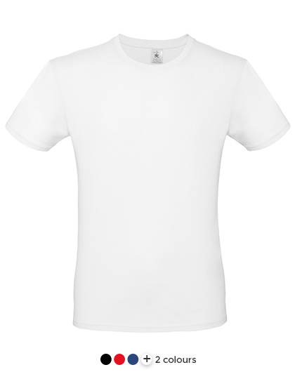 T-Shirt, Weiß, Rundhals, Kurzarm, Uni