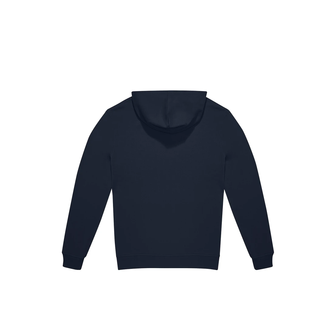 Kapuzenpullover, Dunkelblau, Langarm, Bündchen