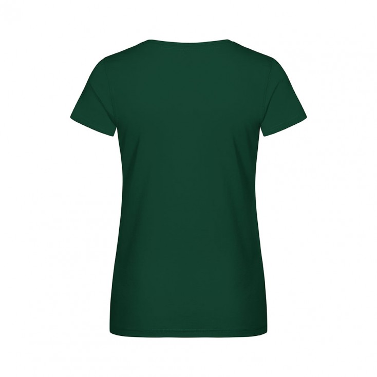 T-Shirt, Kurzarm, Uni-Farbe, Grün, Rundhals