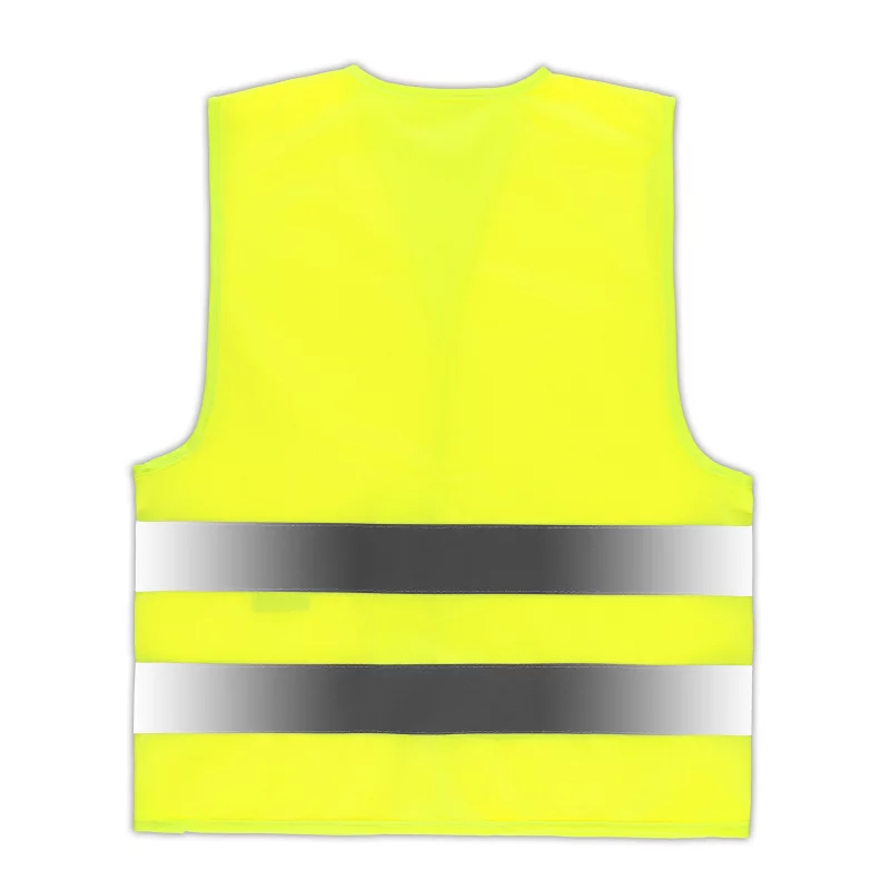 hochsichtbar, Sicherheitsweste, reflektierende Streifen, Neon-Gelb, Weste