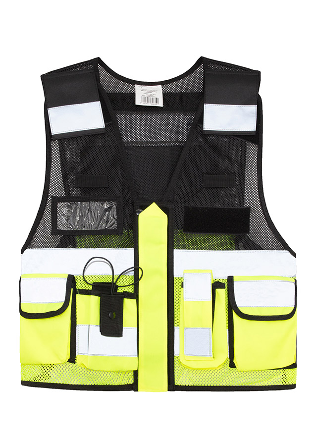 Mesh Tactical Weste „Sparta“ - Gelb/Schwarz - XXL/4XL