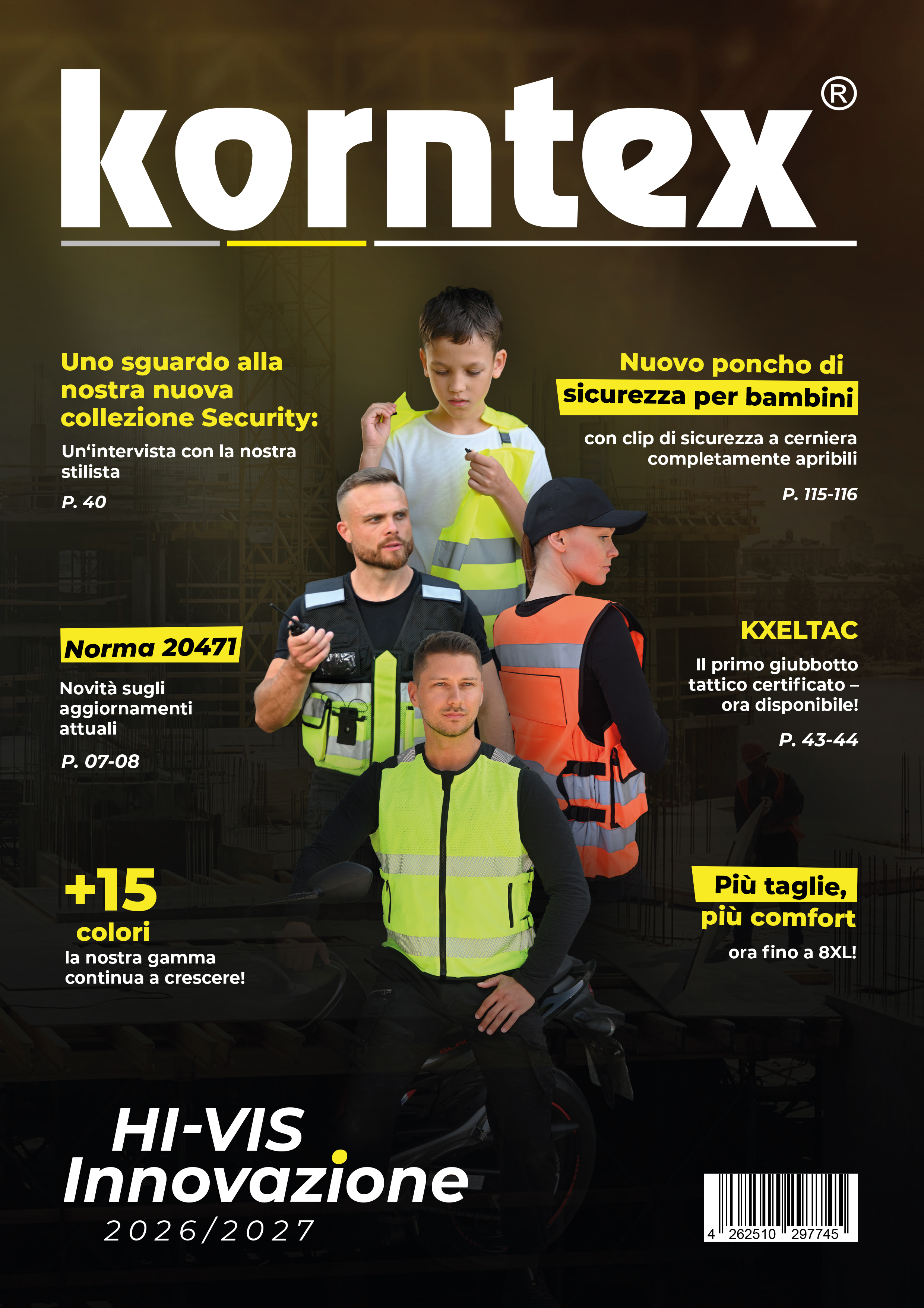 Sicherheitsweste, Schwimmweste, Reflektorweste, High-Vis, Motivcover