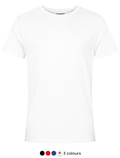 t-shirt, plain, weiß, kurzarm, Rundhals